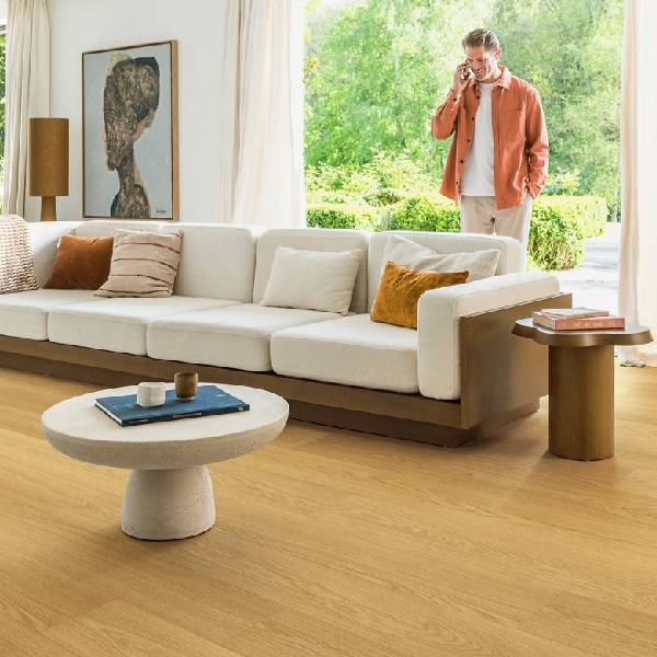 Natural varnished oak