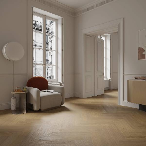 Antic Oak Herringbone